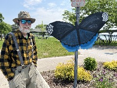 Dan Dorrough; butterfly contest; Kershaw Park, NY